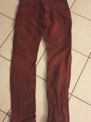 Jones men's pants like new, burgundy