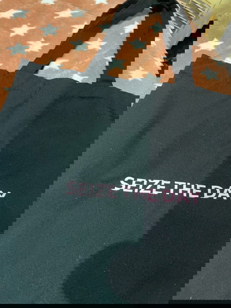 μαύρη tote bag