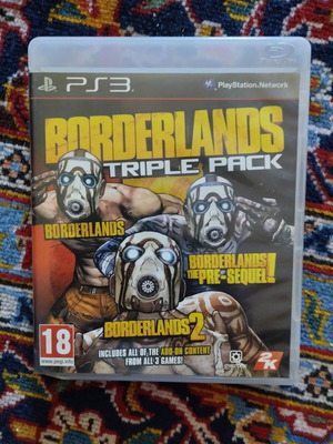 Borderlands Triple Pack μεταχειρισμένο για PlayStation 3
