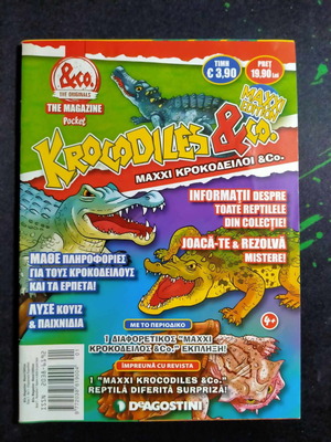 Small magazine about crocodiles available immediately
