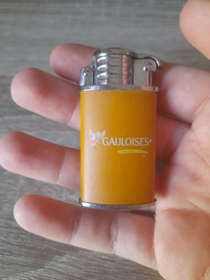 Gauloises Fine Cut gas lighter used, good condition