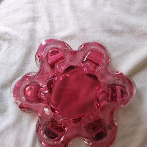 Crystal centerpiece used vintage 1960