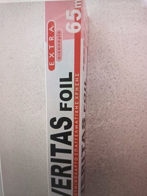 Veritas foil aluminum foil 65m new