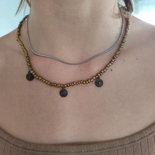 Handmade necklace used