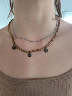 Handmade necklace used