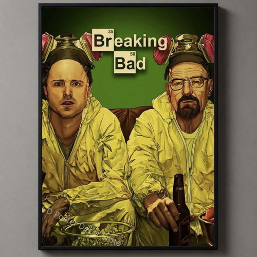 Breaking Bad framed poster 30x40cm new