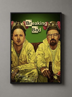 Breaking Bad framed poster 30x40cm new
