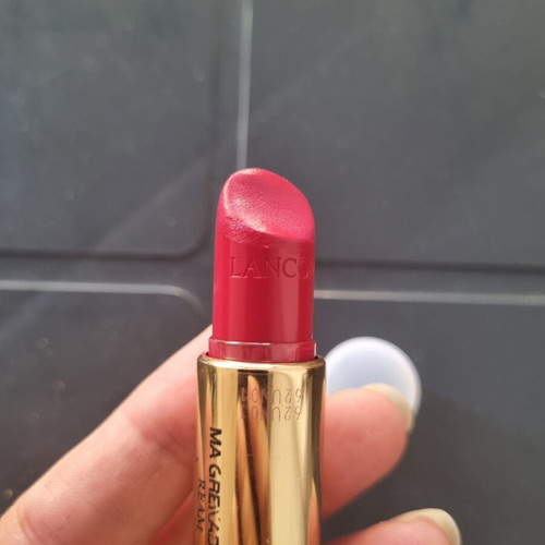 Lancome L'Absolu Rouge Cream used, shade 176