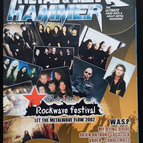 Metal Hammer & Heavy Metal magazine issue 210 June 2002