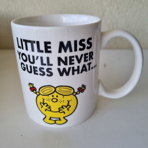Mr. Men Little Miss Sunshine mug 330ml, white porcelain