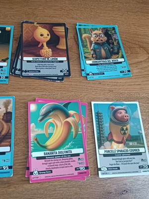 Brainrot cards like new, numbers 6, 19, 32, 33, 49, 61, 62, 63, 67, 72, 86, 89, 96, 97, 98, 99, 104, 108, 123, 127, 131, 138
