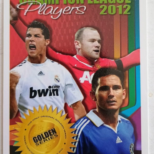 Júlio César Inter Milan Golden Series Champion League Players 2012 collectible card