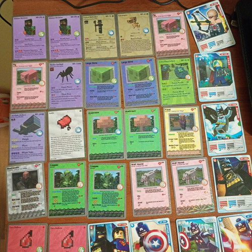 Lego Ninjago, Chima and Other Trading Card Collection like new