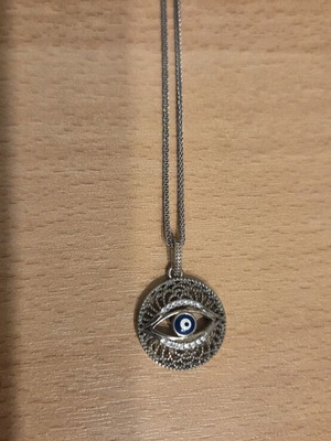 Evil Eye Necklace like new