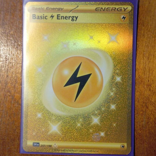 Pokémon Lightning Energy 257/198 Scarlet & Violet new