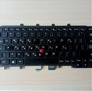 Πληκτρολόγιο Αγγλικό - Ελληνικό (όχι backlight) για ThinkPad X240 X240S X250 X260 X270