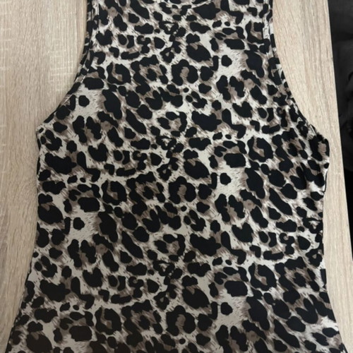 Leopard print shirt Shein like new, size M 38 10, brown