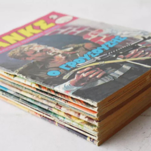 9x Tanks Dragounis comics magazines new, 1980s edition