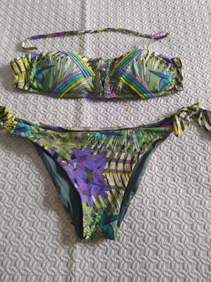 Miss Bikini swimsuit like new, multicolored, size S
