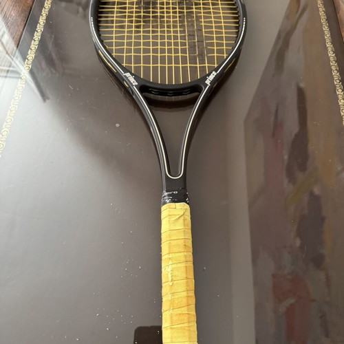 Prince Graphite Pro Series 90 tennis racket with case used