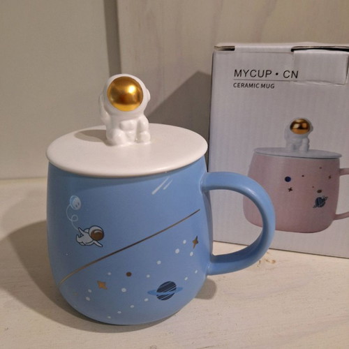 Mug with lid 380 ml new