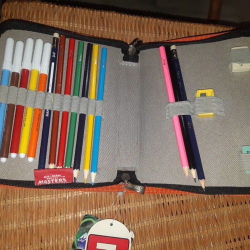He-Man Masters of the Universe Motu 2005 pencil case new excellent condition