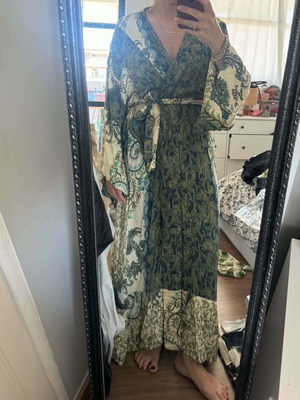 Vassia Kostara kimono dress one size like new, multicolor