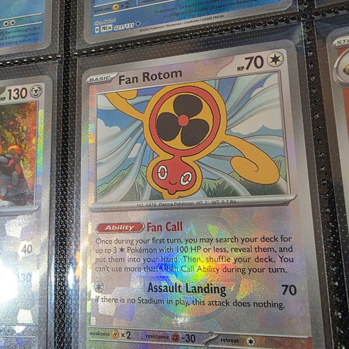 Fan Rotom Masterball (PRE 085) Pokemon card like new