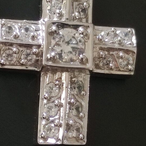 White gold necklace 14 carat 585 new, without chain