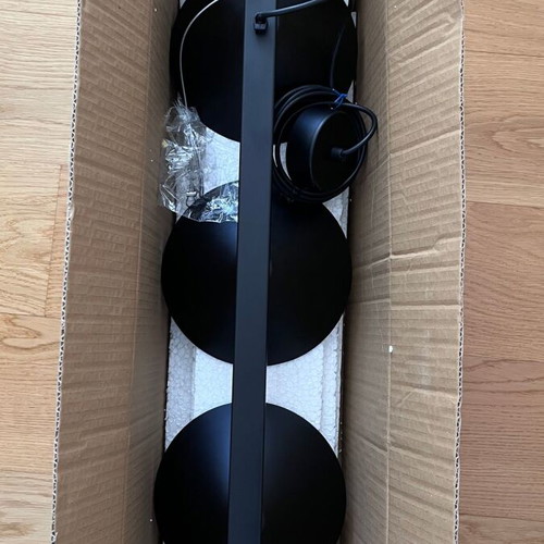 Luma Pentafoto Ceiling Light Rail New Black