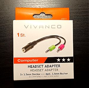 Headset adapter