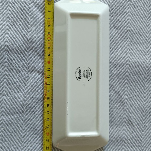 Small English porcelain dish like new, Italian design