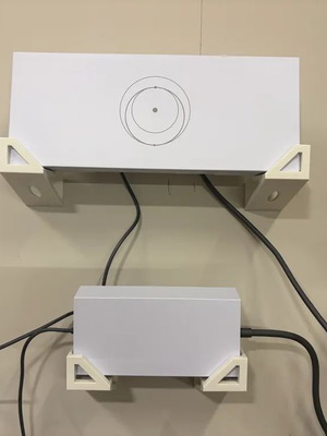 Starlink Gen 3 σετ επιτοίχιων βάσεων για router και τροφοδοτικό