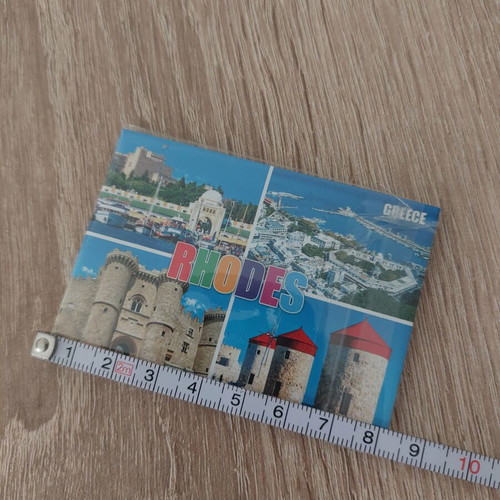 Rhodes magnet set new, pack of three