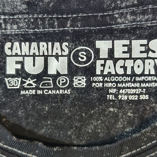 Men's T-shirt Custom Motorcycles size S like new, black acid wash