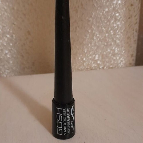 GOSH Slanted Pro Liner liquid eyeliner new, matte black