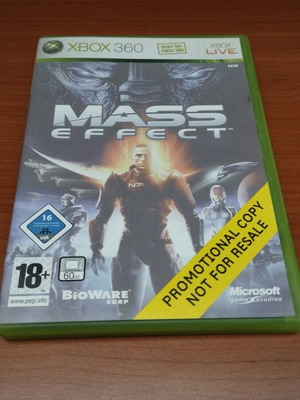 Mass Effect Xbox 360 game like new, shooting genre