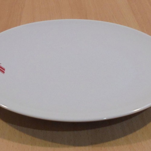 TWA Trans World Airlines old promotional ceramic plate used