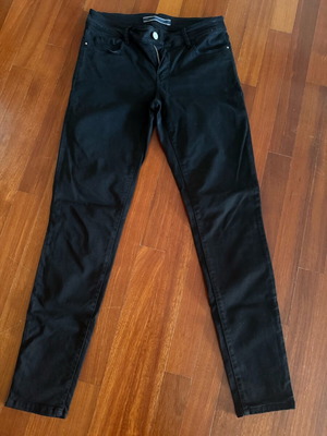 Massimo Dutti skinny fit pants black like new, size S
