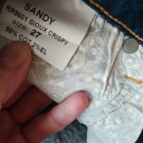 Staff&Co denim shorts like new, size XS/S, blue