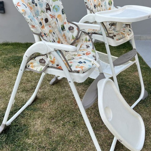 Joie Mimzy Snacker high chair, alphabet print, pack of 2