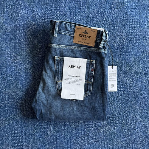 Replay Jeans νέοι ανδρικοί τζιν Grover Straight 33/34 και Deryck Straight 30/32