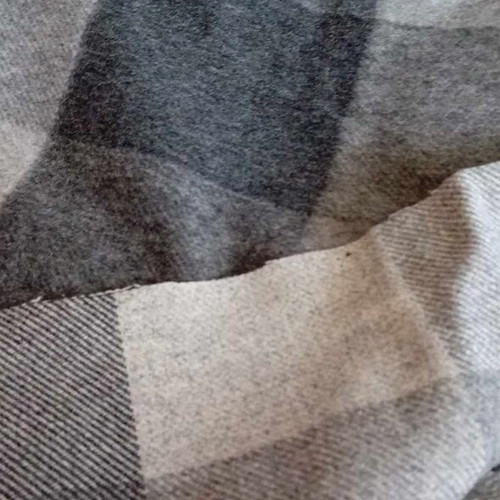 Italian cashmere fabric piece new