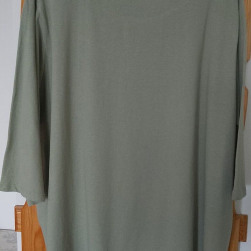 LC Waikiki green cotton blouse 3XL like new, 7/8 sleeves