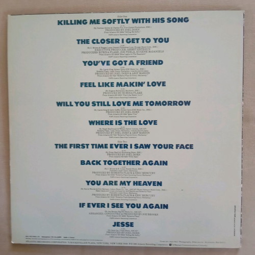 The Best Of Roberta Flack vinyl like new