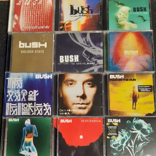 Bush CD discography like new, complete album pack with Gavin Rossdale solo