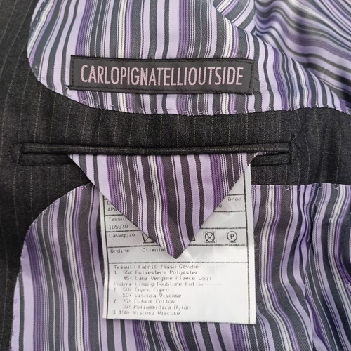 Carlo Pignatelli blazer new, black, size Large, wool
