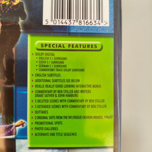 Zoolander DVD Special Collectors Edition like new