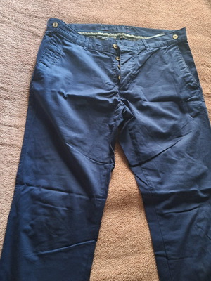 Men's blue cotton pants like new, size M, Richport