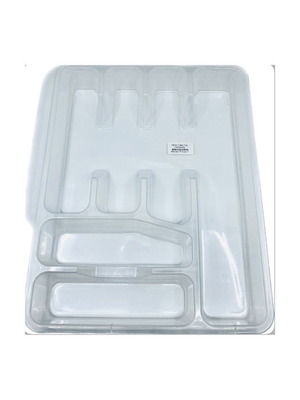 Transparent Cutlery Tray E-1169 new